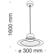 Подвесной светильник Technical P066PL-L9W4K - фото