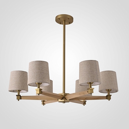 Люстра Jorgenson D85 Beige/Light Wood Imperiumloft 203573-26 - фото