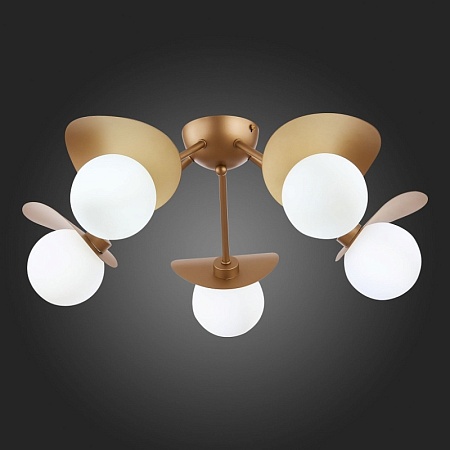 Светильник потолочный Золотистый/Белый G9 5*5W SLE220502-05 - фото