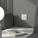Рамка на 1 пост Senso (белый, стекло soft-touch) W0013101 - фото
