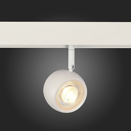 Магнитный трековый светильник Белый LED 1*10W 3000K 470Lm Ra>80 36° IP20 L120xW50xH176 ST355.536.10 - фото