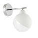 Светильник настенный Хром/Прозрачный, Матовый никель E14 1*40W SLE102701-01 - фото