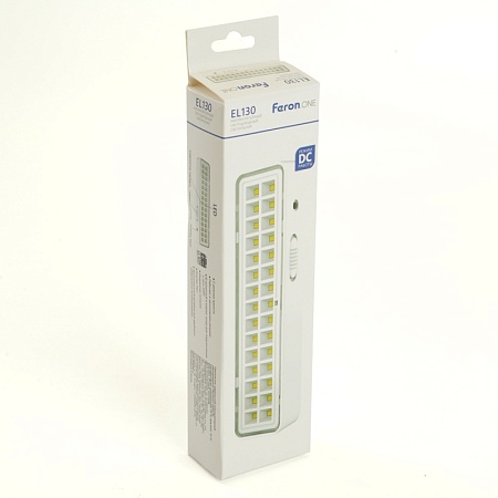 Светильник аккумуляторный Feron.One, 30LED DC, белый, EL130 - фото