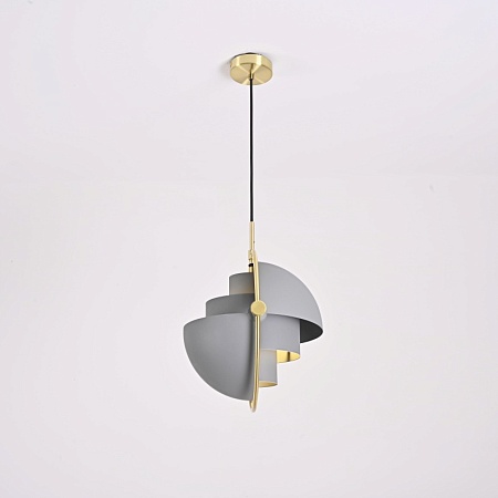 Люстра Louis Weisdorff Multi-Lite Pendant Gray Imperiumloft 123429-22 - фото