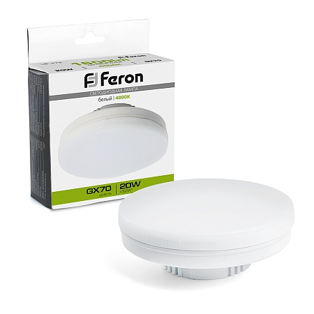 Лампа светодиодная Feron LB-473 GX70 20W 175-265V 4000K - фото