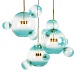 2027-D3 Blue Подвесной светильник LOFT IT Bolle - фото