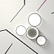 Потолочная Люстра В Виде Колец Twine 5 Rings Black Imperiumloft 204613-26 - фото