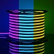 Светодиодный гибкий неон 220 В 12 Вт/м 80 Led/м 5050 IP67, односторонний RGB, 50 м Гибкий неон 220V 12W 80Led 5050 IP67 односторонний RGB, 50 м Elektrostandard - фото