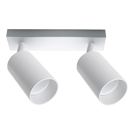 Светильник Feron ML202 настенно-потолочный под лампу GU10, белый - фото