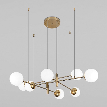 Подвесной светильник Eurosvet 70146/8 латунь - фото