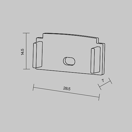 Комплектующие для профиля Led Strip 642008 - фото
