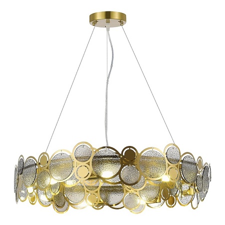 Светильник подвесной ST-Luce Латунь/Дымчатый G9 9*5W 4000K SL6133.313.09 - фото