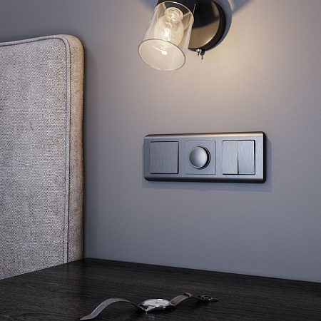 Рамка на 3 поста (графит) W0032104 - фото