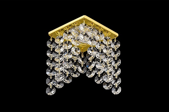 Спот встраиваемый Dio D'Arte Asfour Tayo GU10.5.14.8x8.217 G - фото