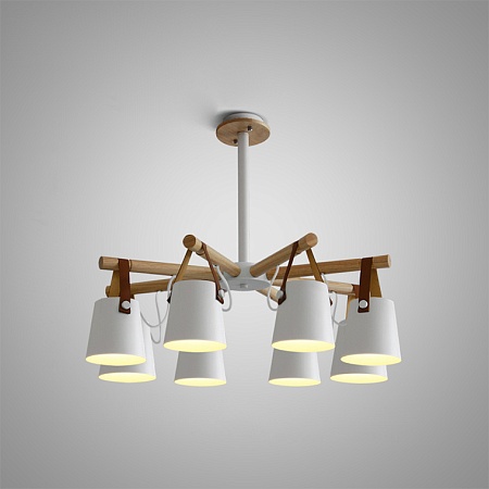 Люстра Потолочная На Штанге Natura C8 White Imperiumloft 178005-26 - фото