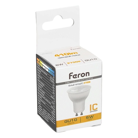 Лампа светодиодная Feron LB-272 MR11 GU10 5W 175-265V 2700K - фото