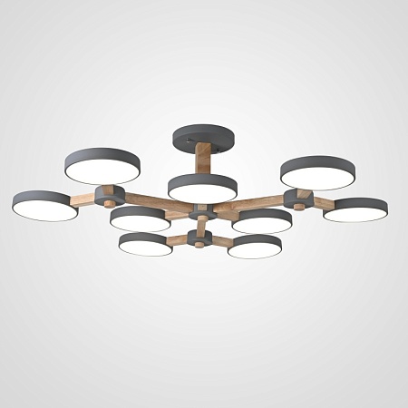 Подвесная Люстра Turna Серый Imperiumloft 178305-26 - фото