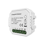 RL1004-DM/1 Двухканальное Wi-Fi реле-диммер 2 x 100 Вт