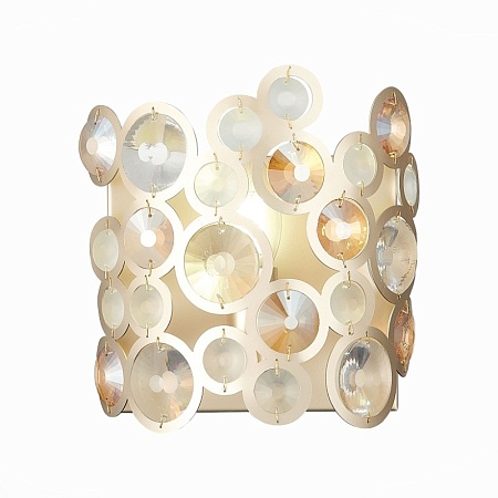 Бра ST-Luce Золотистый/Золотистый, Прозрачный E14 1*60W SL1172.201.01 - фото