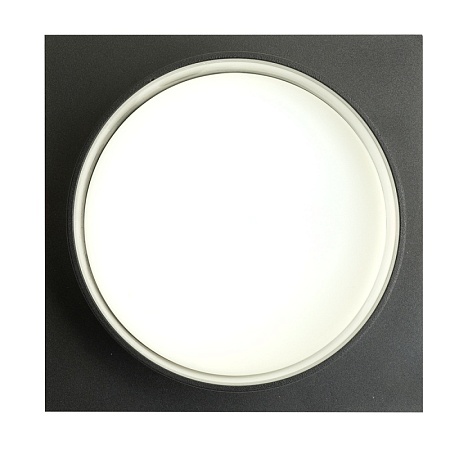 Светильник встраиваемый Feron DL701 потолочный GX70 черный квадрат - фото