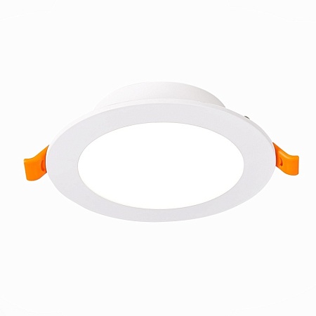 Св-к встр. Белый LED 1*12W 4000K 900Lm Ra80 110° IP20 D120xH30 220-240V ST210.548.12 - фото