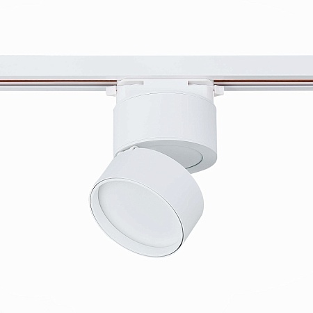 Св-к трек. Белый LED 1*9W 4000K 720Lm Ra>90 120° IP20 D85xH122 170-240VV ST651.546.09 - фото