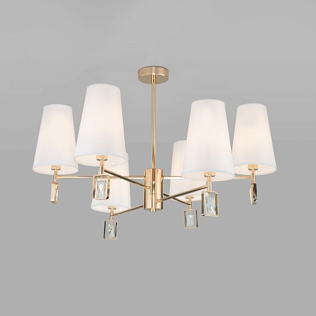 Потолочный светильник Eurosvet 60137/6 золото - фото