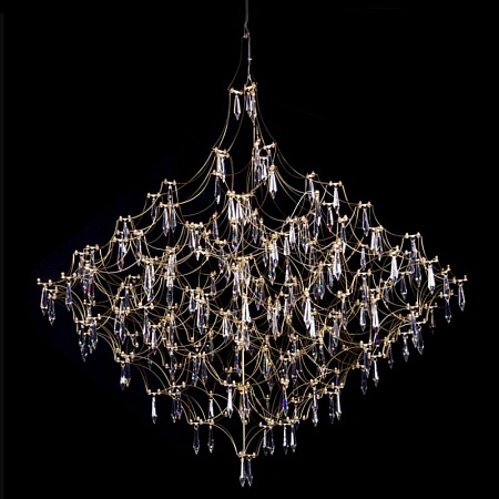 10259/1200 Gold Asfour Подвесной светильник LOFT IT Mira - фото
