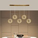 Подвесной Светильник Godiva Brass 4000К Imperiumloft 186815-23 - фото