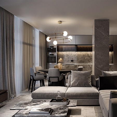 Подвесной светильник Maytoni Balance MOD317PL-04G - фото