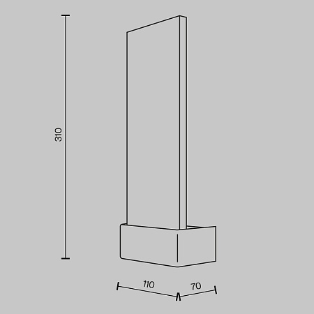 Настенный светильник (бра) Maytoni Ornate MOD318WL-L3BS3K - фото