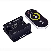 Контроллер MIX WHITE лент +пульт управления (RF-радио), 2-х канальный, DC12-24V,12А ST9002.400.00MIX