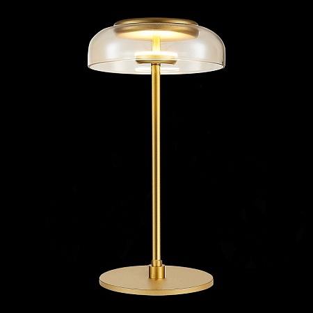 Прикроватная лампа ST-Luce Золотистый/Янтарный LED 1*7W 4000K SL6002.204.01 - фото