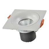 Св-к встр. Белый LED 1*10W 4000K 700Lm Ra&gt;90 60° IP44 L100xW100xH40 85-265V ST259.548.10