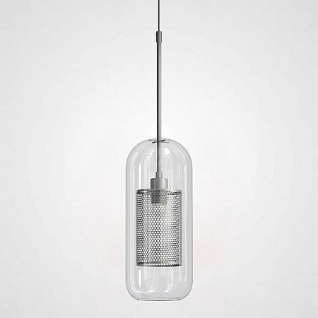 Подвесной Светильник Catch F Cylinder Silver D12 Imperiumloft 186720-26 - фото