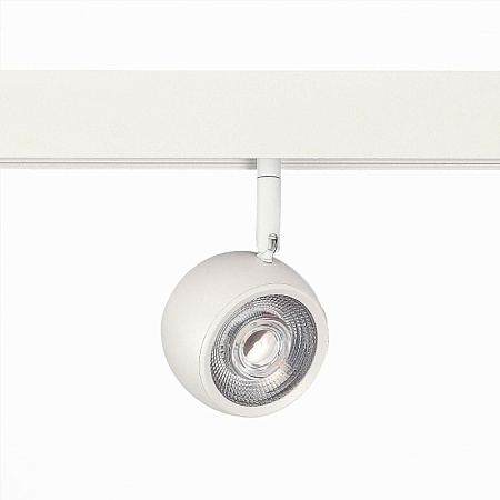 Магнитный трековый светильник Белый LED 1*10W 4000K 470Lm Ra>80 36° IP20 L120xW50xH176 ST355.546.10 - фото