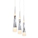 Светильник подвесной ST-Luce Хром/Хром, Белый LED 3*7W 3000K SL405.103.03 - фото