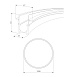 Slim Magnetic Встраиваемый радиусный шинопровод черный ⌀ 1200мм 85159/00 85159/00 Elektrostandard - фото