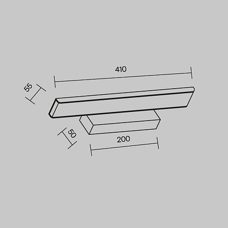 Подсветка Maytoni Gleam MIR005WL-L16B - фото