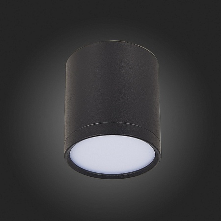 Светильник потолочный Черный LED 1*5W 4000K 390Lm Ra>90 120° IP20 D68xH75 170-240V ST113.442.05 - фото