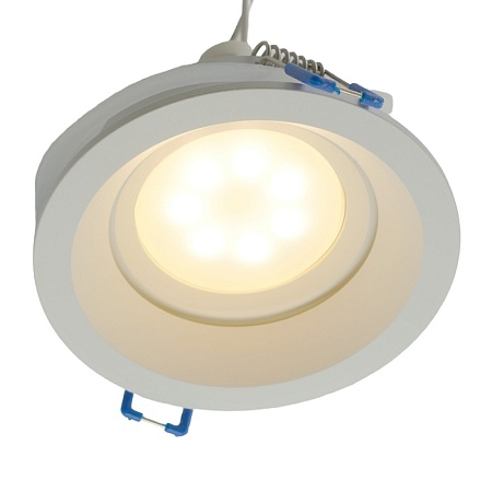 Светильник встраиваемый Feron DL3301 потолочный MR16 G5.3 белый - фото