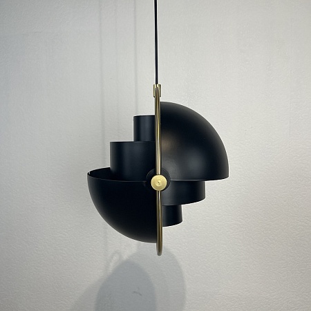 Люстра Louis Weisdorff Gubi Multi-Lite Suspension Lamp Black Imperiumloft 123433-22 - фото