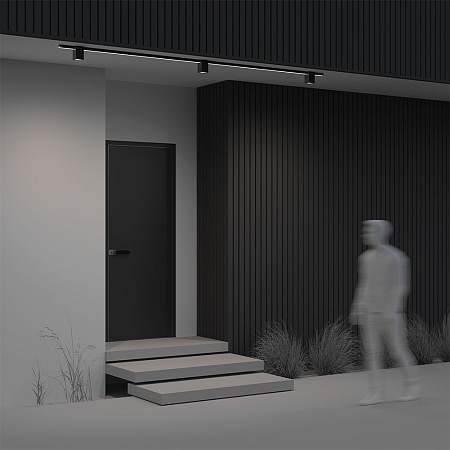 Уличный трековый светильник Outdoor O-TR01-3-S-16WB3K - фото