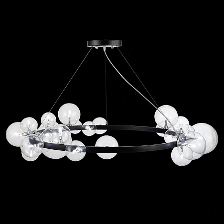 Светильник подвесной ST-Luce Черный/Прозрачный G4 24*5W SL1165.403.24 - фото