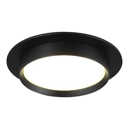 Св-к встр. Черный GX53 1*50W IP20 D109xH43 220V Без ламп ST258.408.01 - фото