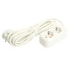 Удлинитель двухместный с/з  STEKKER HM06-21-07 3x1мм2, 7м, серия Home (У10-001), белый - фото