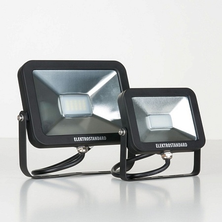 Прожектор светодиодный slus led 10w 6500k Lussole  005 FL LED 10W 6500K IP65 - фото