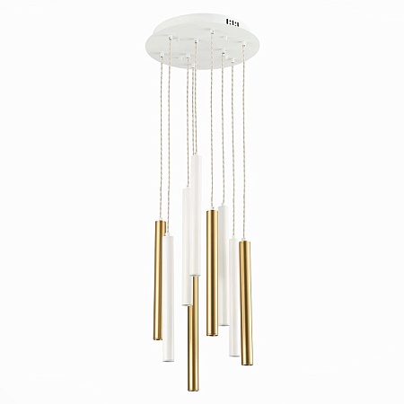 Светильник подвесной Белый LED 1*27W 4000K 2 295Lm Ra IP20 D350xH1 500 180-240V ST153.543.27 - фото