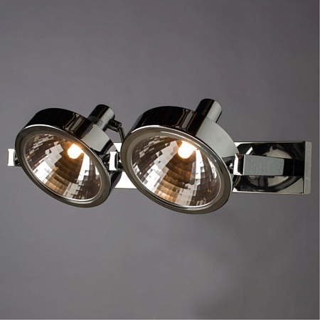 Карданный светильник Arte Lamp FACCIA A4507PL-2CC - фото