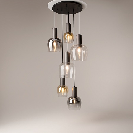 Подвесной светильник Maytoni Smart Casual MOD414PL-06B - фото